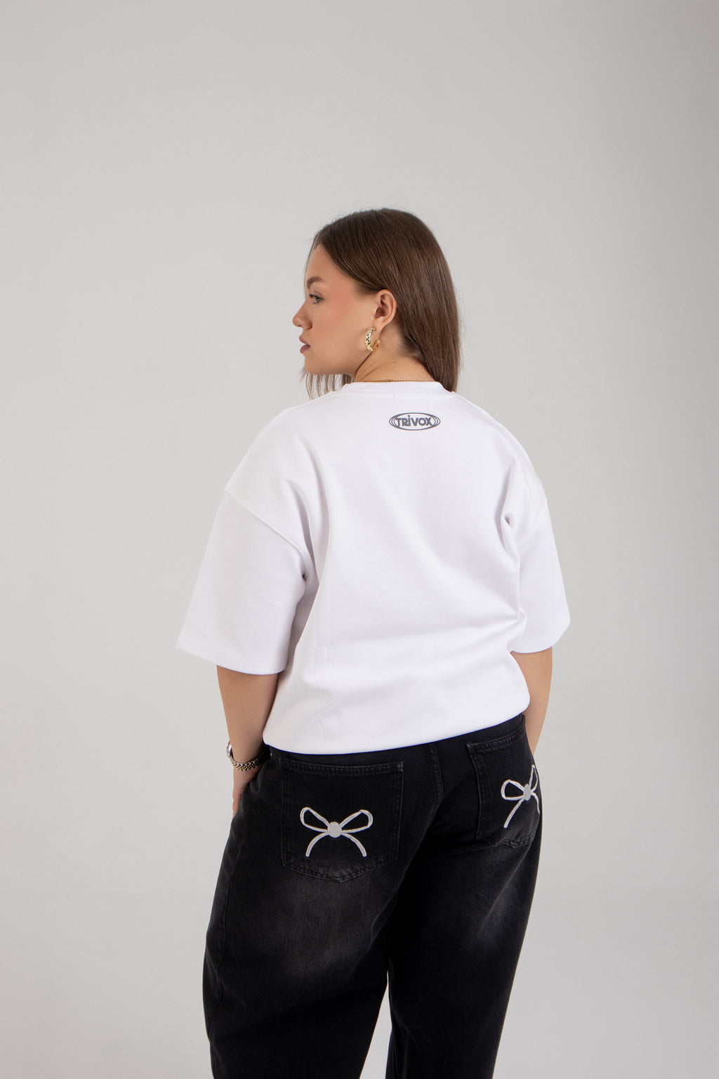 WHITE MOTION T_SHIRT