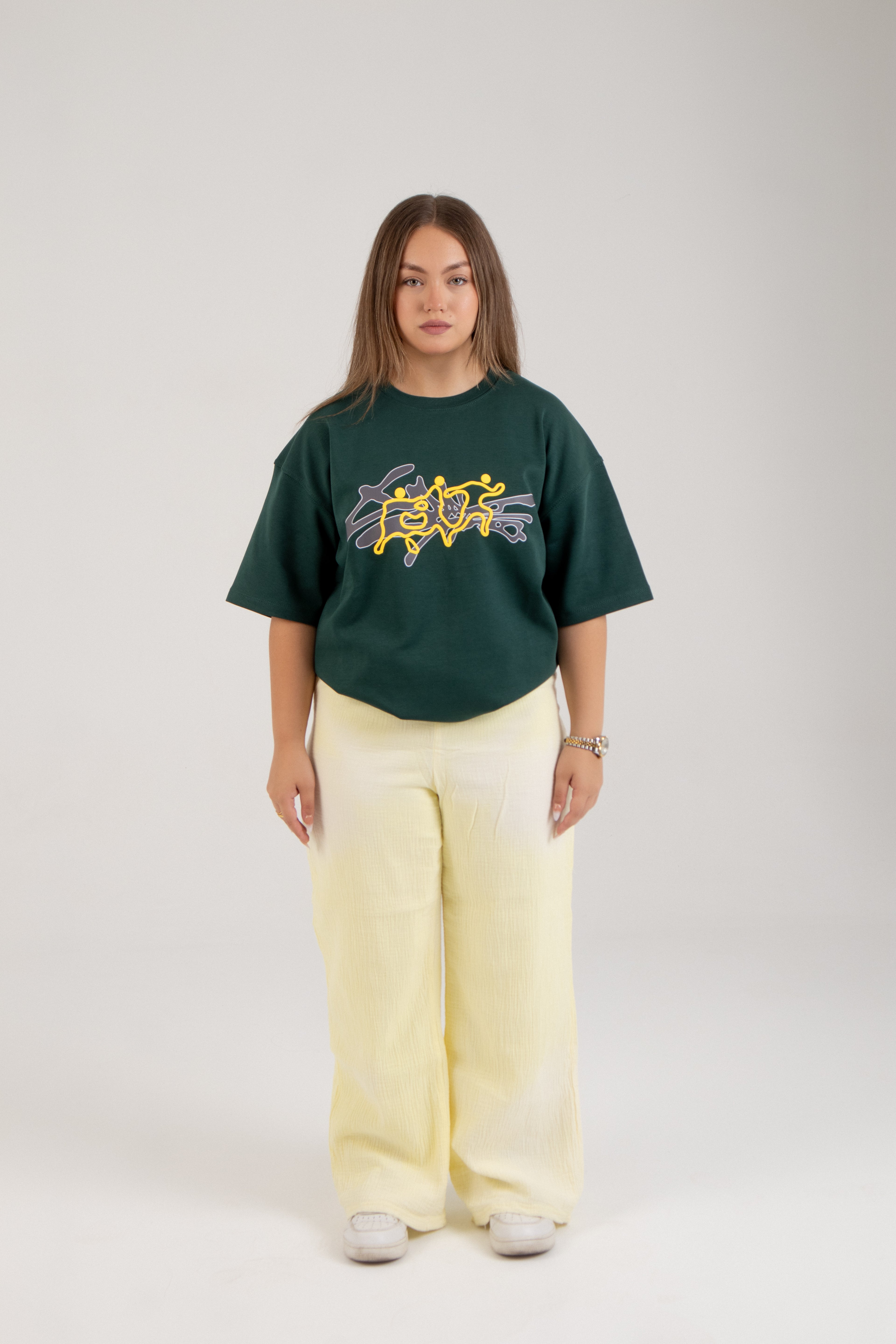 Dark Green Motion T_Shirt