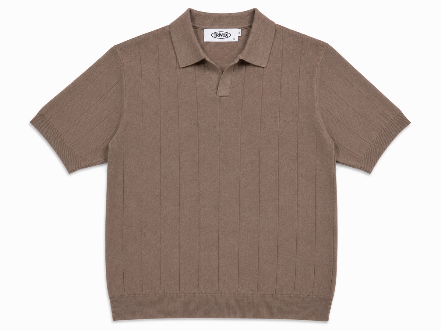 Beige polo shirt